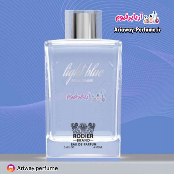 ادکلن زنانه مدل لایت بلو رودیر/ Light blue حجم 100میل