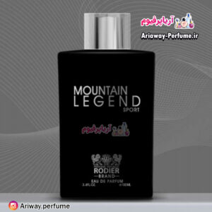 ادو پرفیوم مردانه رودیر مدل مونتاین لجند /MOUNTAIN LEGEND حجم 100 میلی لیتر