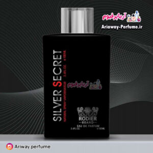 ادکلن مردانه مدل سیلور سکرت برند رودیر/SILVER SECRET  حجم 100میلی لیتر
