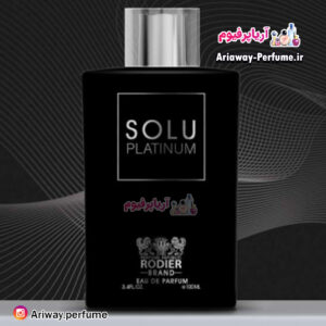 ادو پرفیوم مردانه سلو پلاتینیوم برند رودیر / مدل Solo Platinumحجم 100میلی لیتر