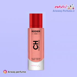 عطر جیبی مردانه رودیر اکو مدل سی اچ/ CH حجم 30 میلی لیتر