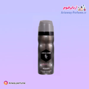 اسپری بدن مردانه رودیر مدل لانوت دیل هوم/ L note dil homme حجم 250 میلی لیتر