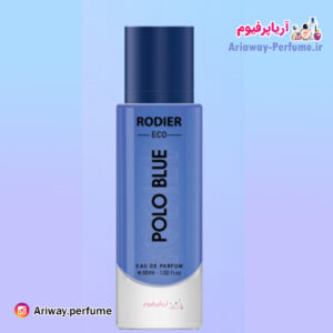 عطر  مردانه رودیر اکو مدل پولو بلو /POLO BLUE حجم 30 میلی لیتر