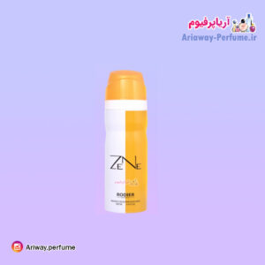 اسپری بدن زنانه رودیر مدل زن/ Zene حجم 250 میلی لیتر