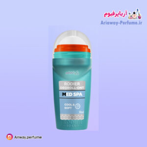 مام رولی ضد تعریق مردانه رودیر مدل مد اسپا /Med Spa حجم 50 میلی لیتر