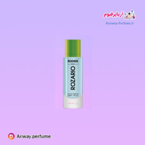 عطر جیبی مردانه رودیر اکو مدل رزاریو/ ROZARIO حجم 30 میلی لیتر