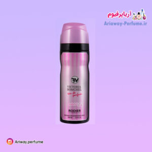 اسپری بدن زنانه رودیر مدل ویکتوریا بامشل /Victoria Bomchel حجم 250 میلی لیتر